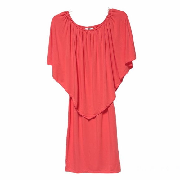 NEW Culture Phit Nalah Off The Shoulder Coral Dress - Picture 2 of 10